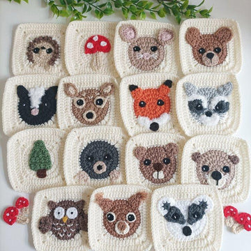 Woodland Granny Squares