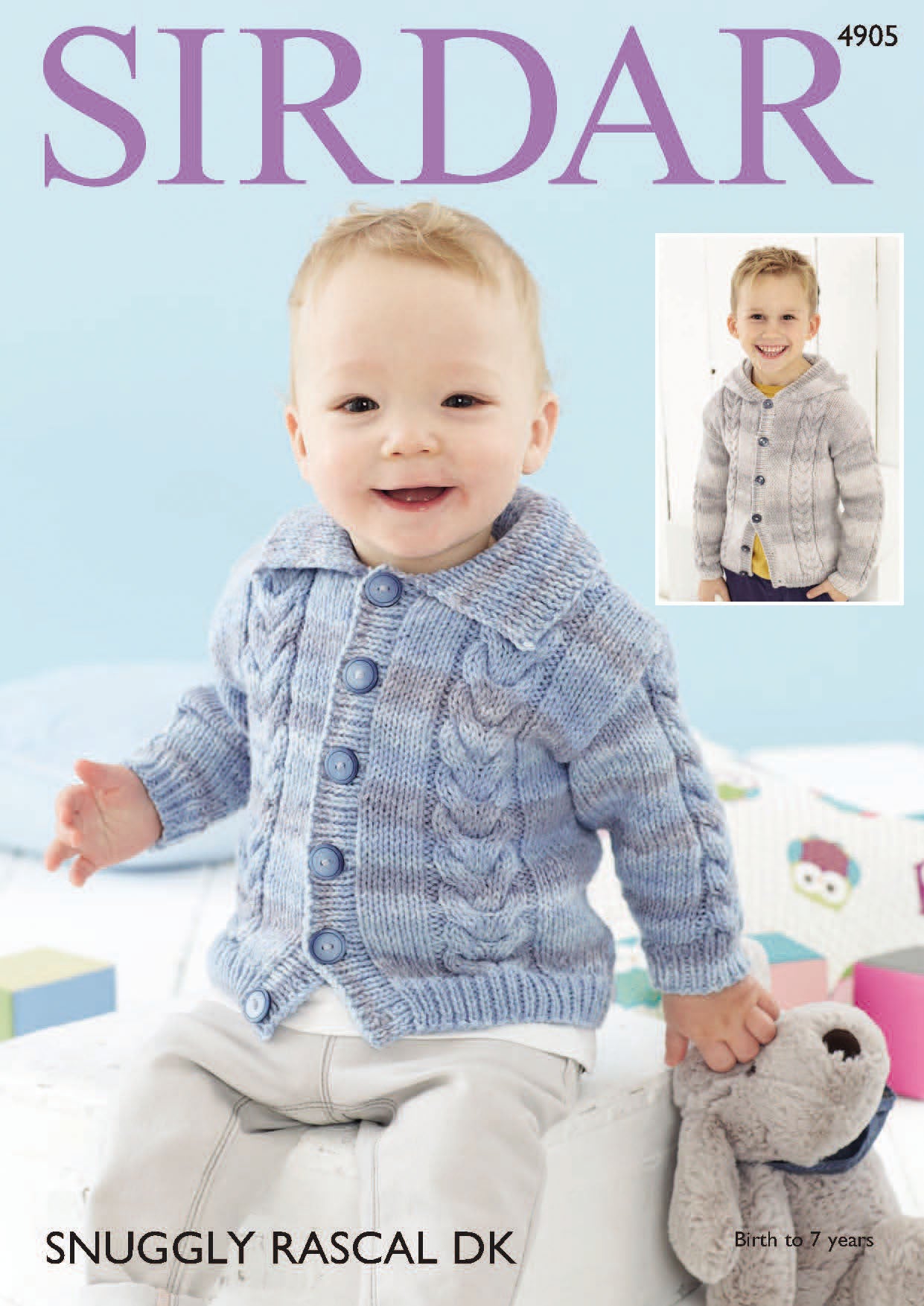 Sirdar 4905 Cardigans Knitting Pattern