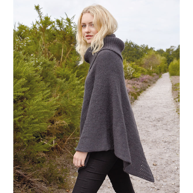 Rowan Cloudberry Cape Knitting Pattern