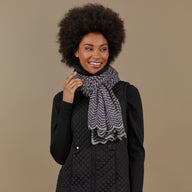 Tahki Yarns Fernley Hat Scarf Knitting Pattern