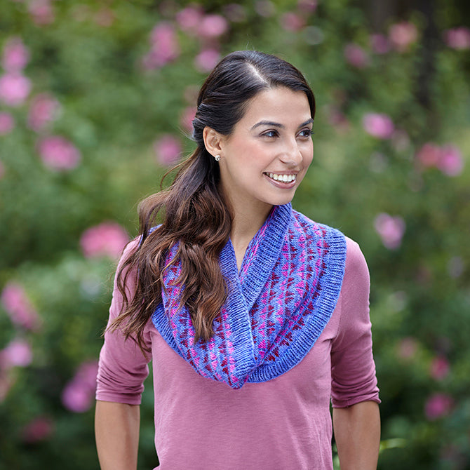 Valley Yarns Fabienne Cowl Knitting Pattern