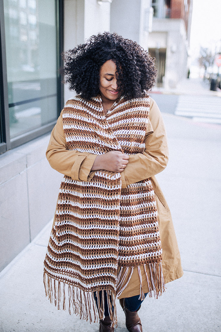 Kolla Shawl Crochet Pattern