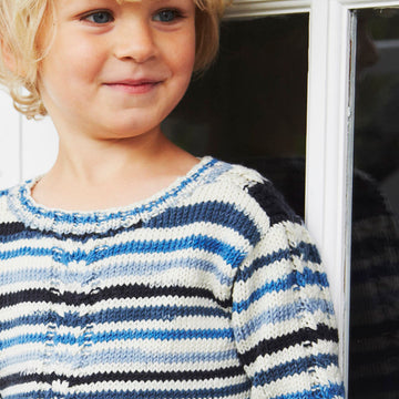 Debbie Bliss Cable Detail Jumper Knitting Pattern