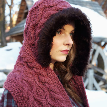 Debbie Bliss Fiorella Hooded Scarf PDF