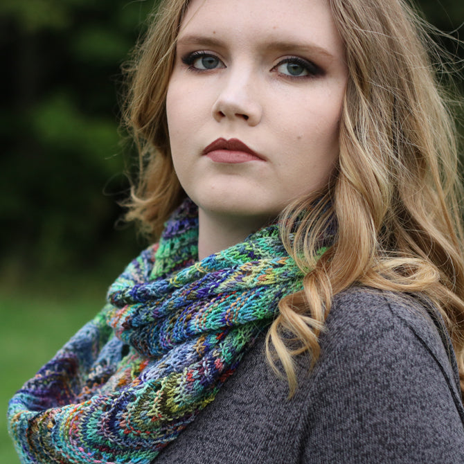 Koigu Little Mermaid Scarf Knitting Pattern