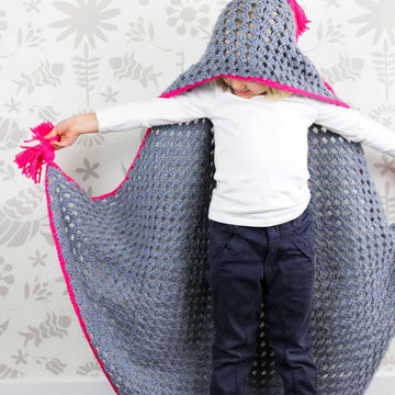 "Granny Gives Back" Hooded Blanket