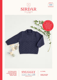 Sirdar Diamond Stitch Sweater Jumper Knitting Pattern