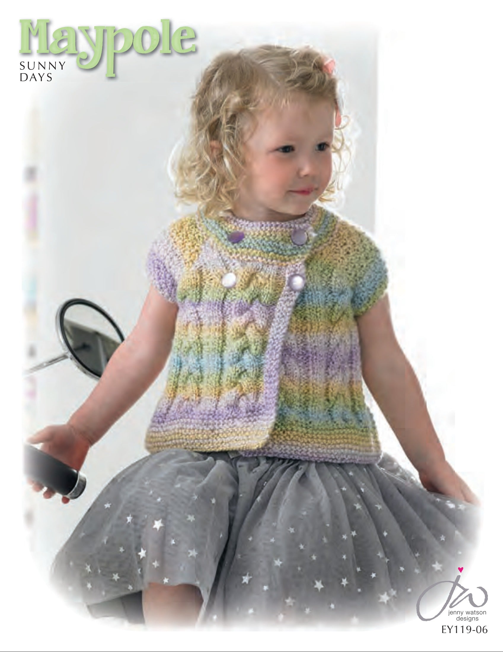 Euro Baby Sunny Days Cardigan Knitting Pattern