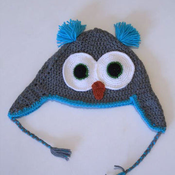 Crochet Owl Hat Pattern