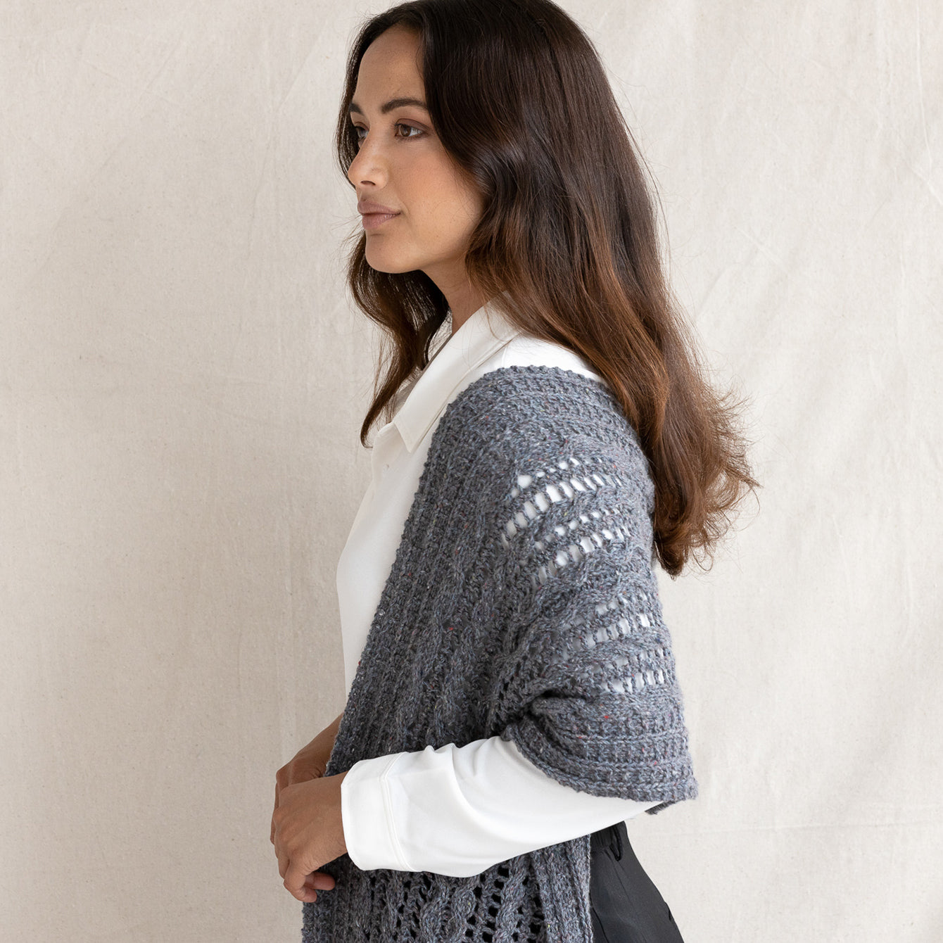 String Hazel Shawl Scarf Knitting Pattern