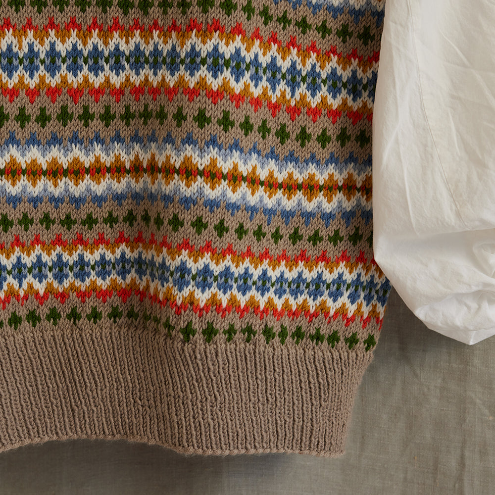 Debbie Bliss Miana Fairisle Tank Top Knitting Pattern
