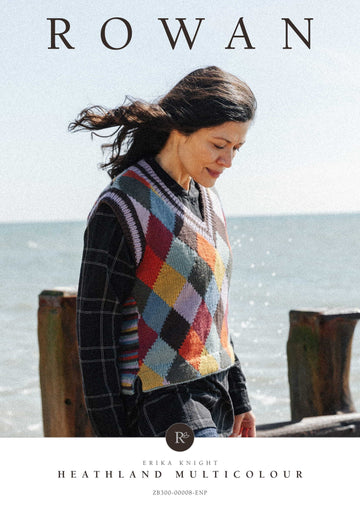 Heathland Multicolour Waistcoat Knitting Pattern