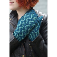 Valley Yarns Wavy Gravy Mittens Knitting Pattern