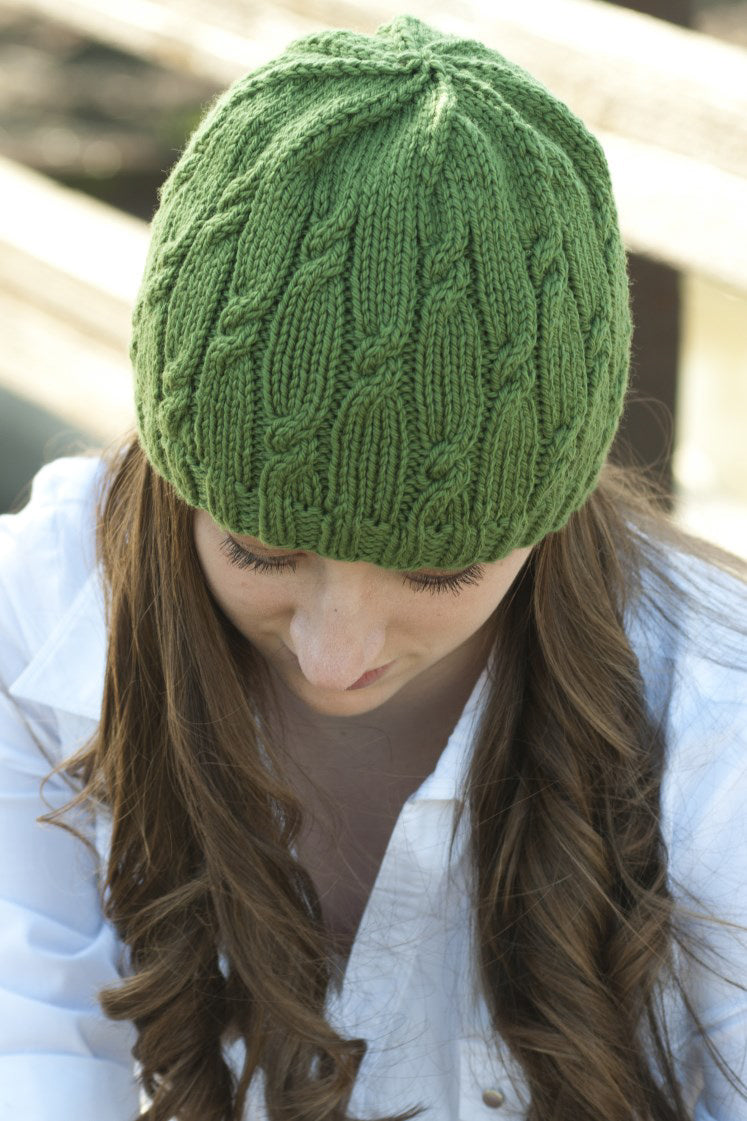 Cascade Yarns A Knotted Rib Hat Knitting Pattern