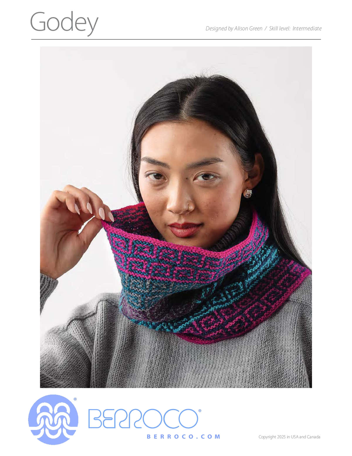 Godey Scarf Knitting Pattern