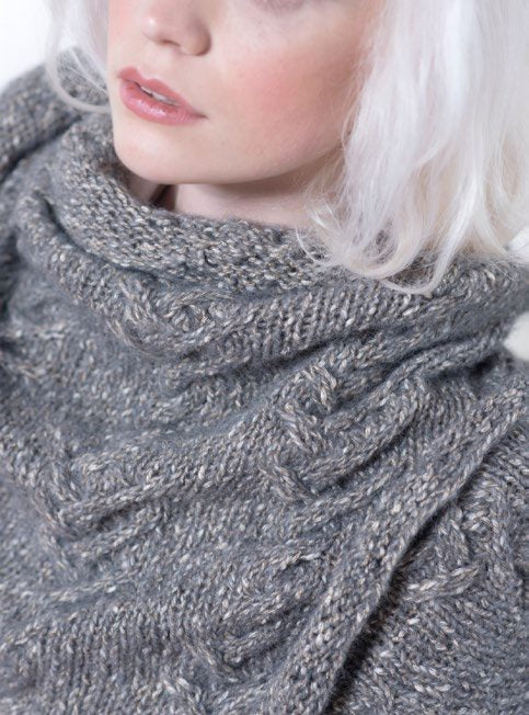 Gardon Shawl Wrap Knitting Pattern