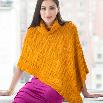 Malabrigo Marigold Cape Knitting Pattern