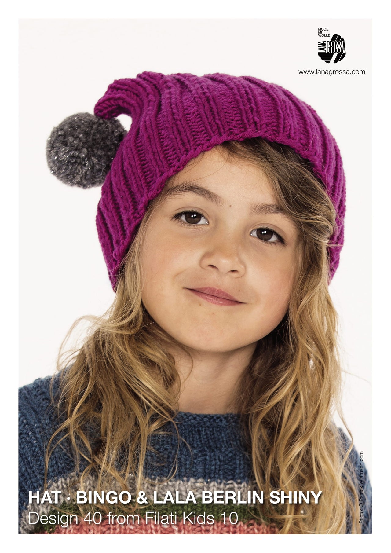 Lana Grossa Kid's Hat Knitting Pattern