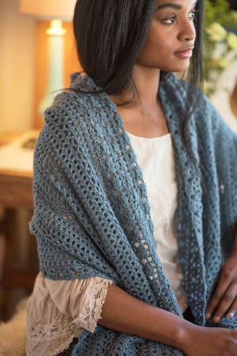 Pemberly Stole Shawl Crochet Pattern