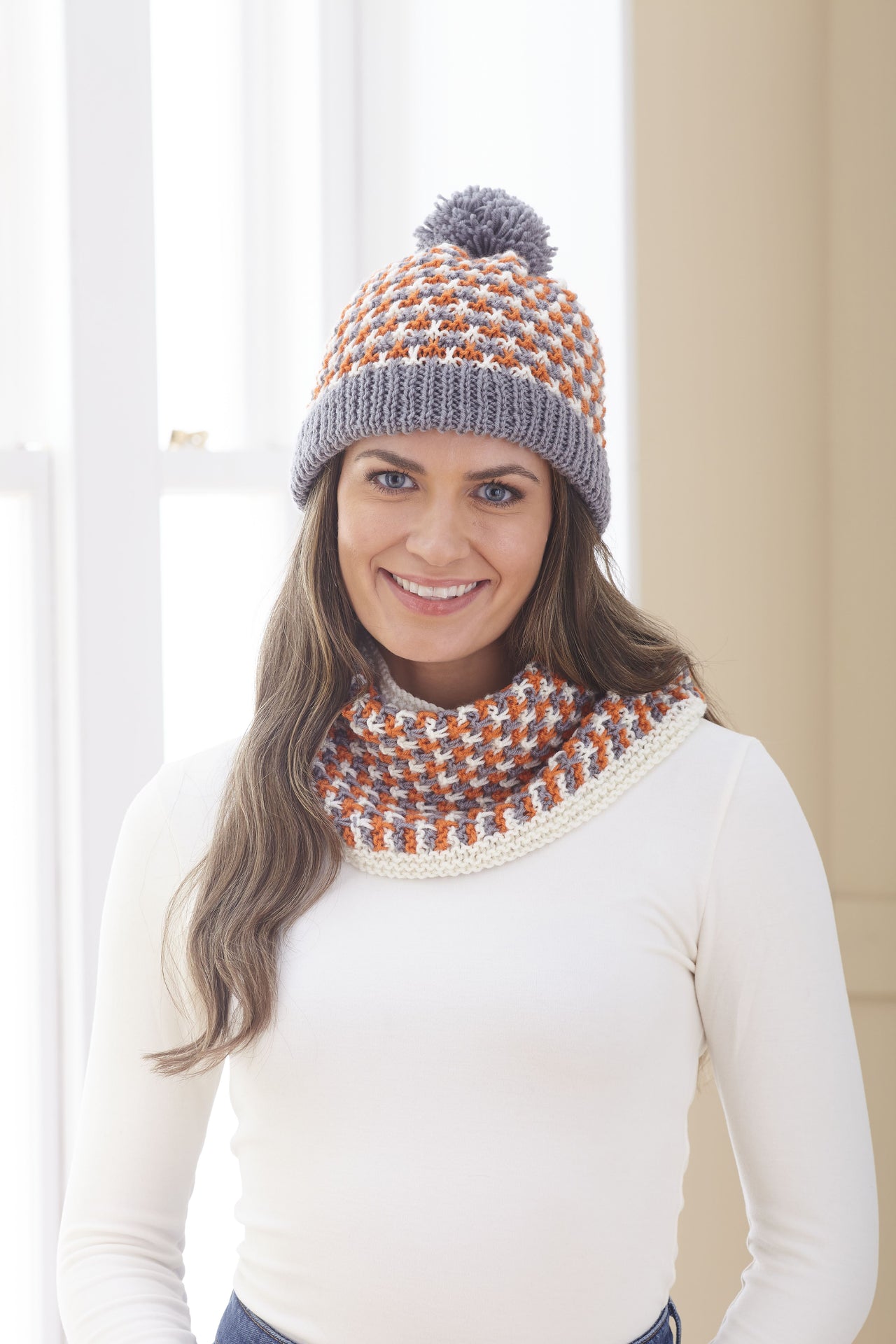 Scarf, Hat & Cowl Knitting Pattern