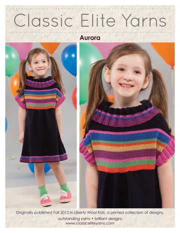 Classic Elite Yarns Aurora Dress Knitting Pattern