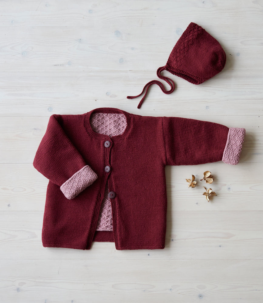 Debbie Bliss Rhubarb and Custard Set Knitting Pattern
