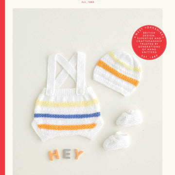 Sirdar Rainbow Romper, Hat & Booties Knitting Pattern
