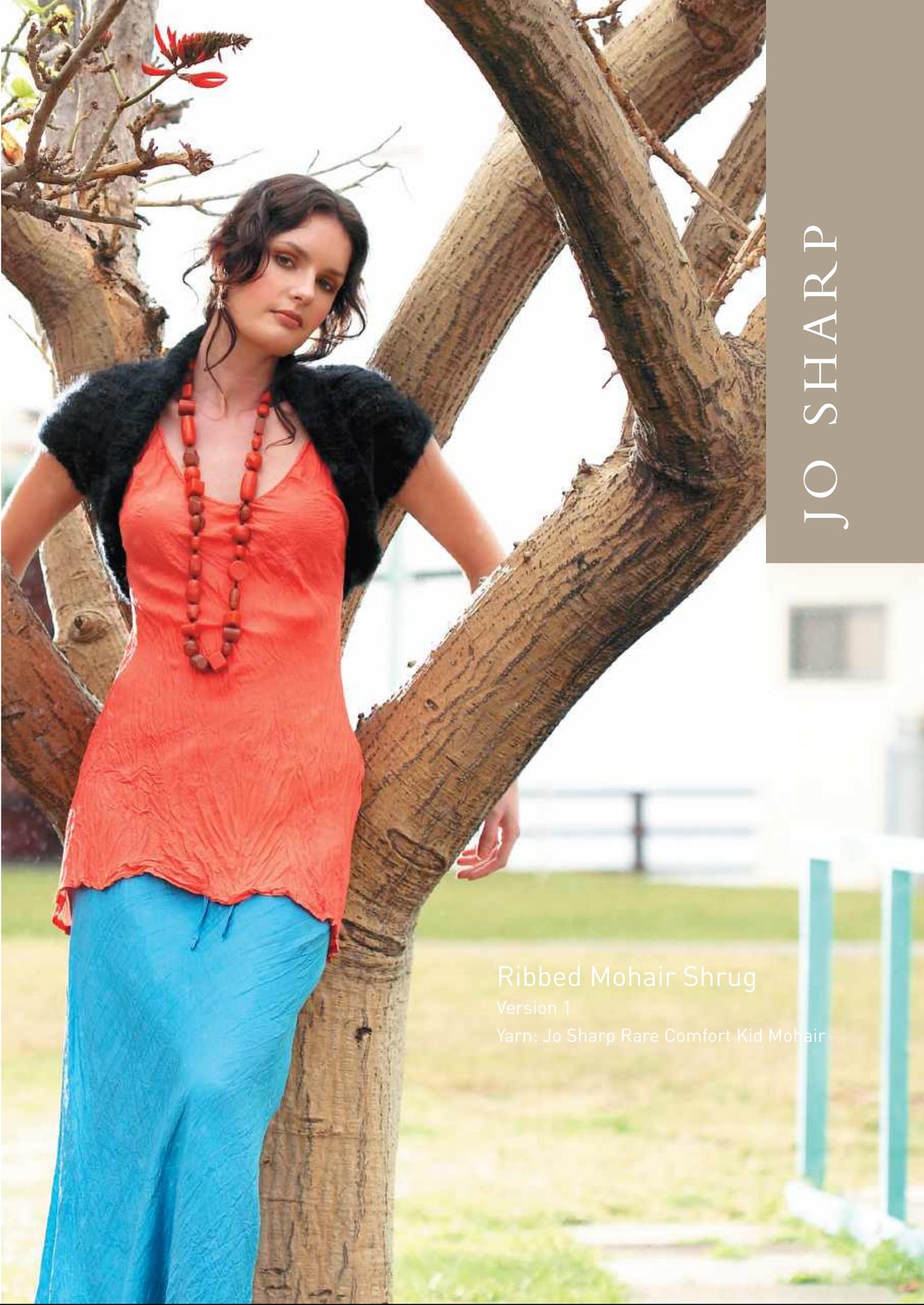 Jo Sharp Ribbed Mohair Shrug Cardigan Knitting Pattern