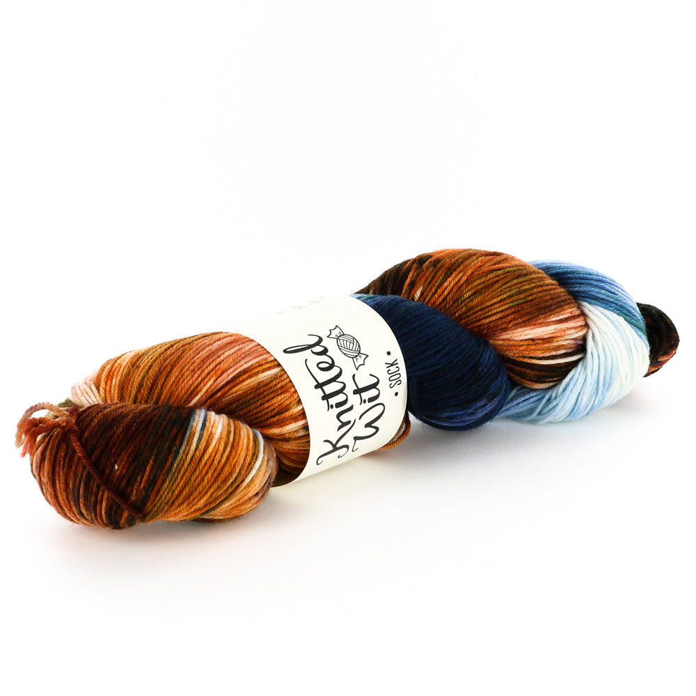 Knitted Wit Sock - National Park Series Yarn - Merino Wool 4 Ply