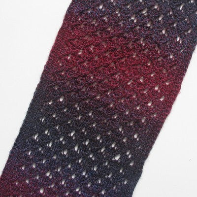 Jojoland Lattice Lace Scarf Knitting Pattern