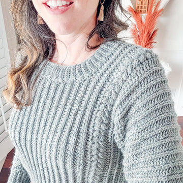 Autumn Wheat Adult Sweater