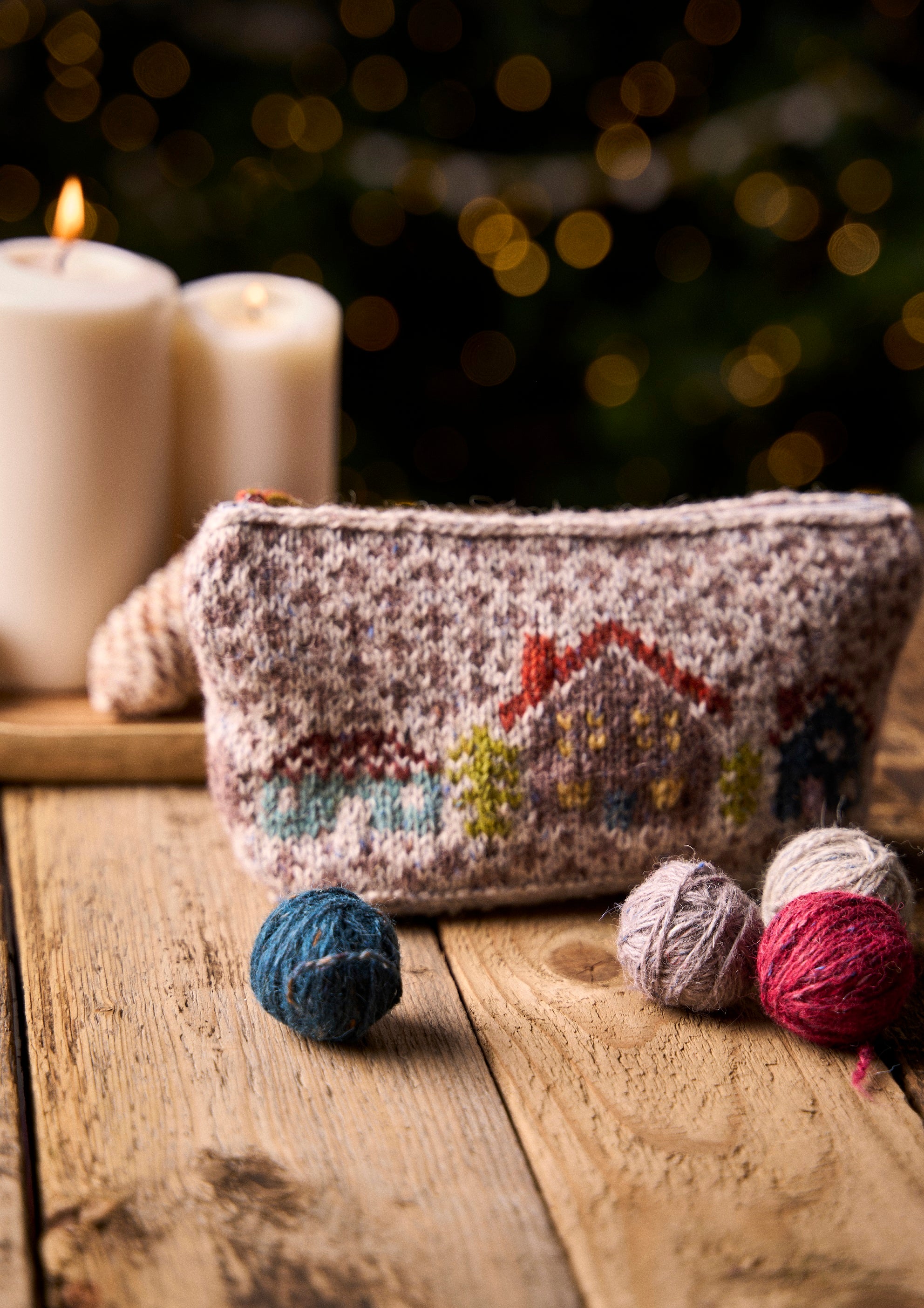 Mindful Making Thoughtful Gifting Cushion Knitting Pattern