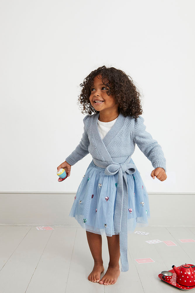 MillaMia Florentina Wrap Cardigan Knitting Pattern
