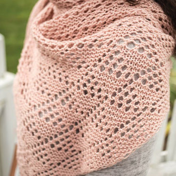 Zita Shawl Wrap Knitting Pattern