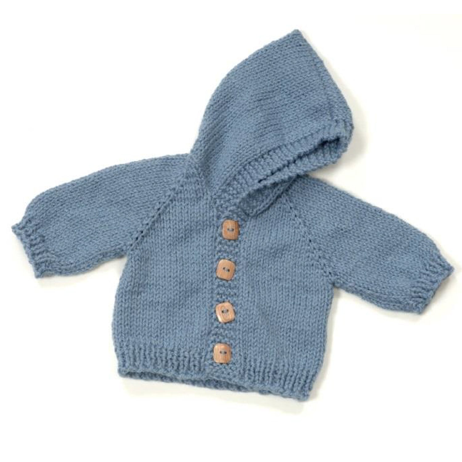Plymouth Yarn Encore Chunky Top Down Baby Jacket Knitting