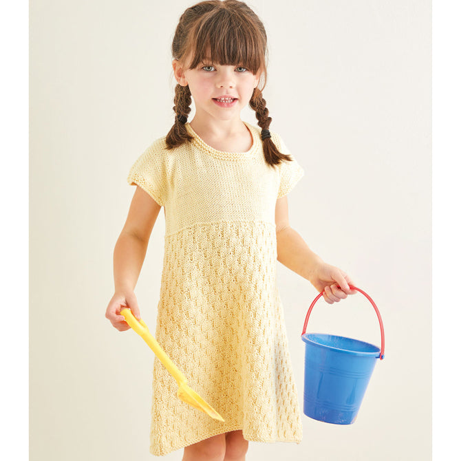 Sirdar Rippled Beach Dress Knitting Pattern