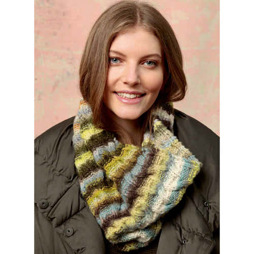 Lang PTO31-14 Cowl Knitting Pattern
