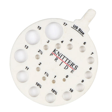 Knitter's Pride Round Needle Gauge - Ivy