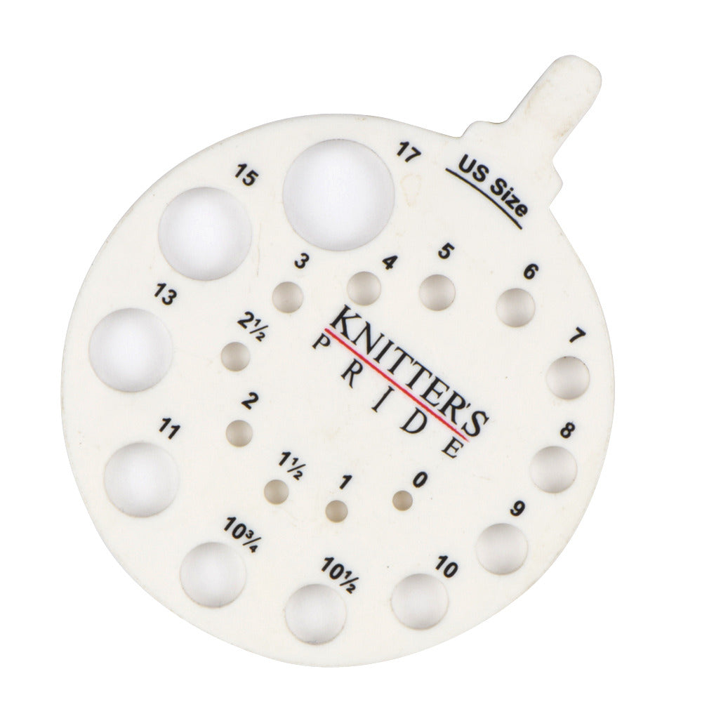 Knitter's Pride Round Needle Gauge - Ivy