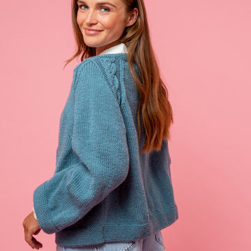 Paintbox Yarns Keepin' it Cozy Cardigan Knitting Pattern