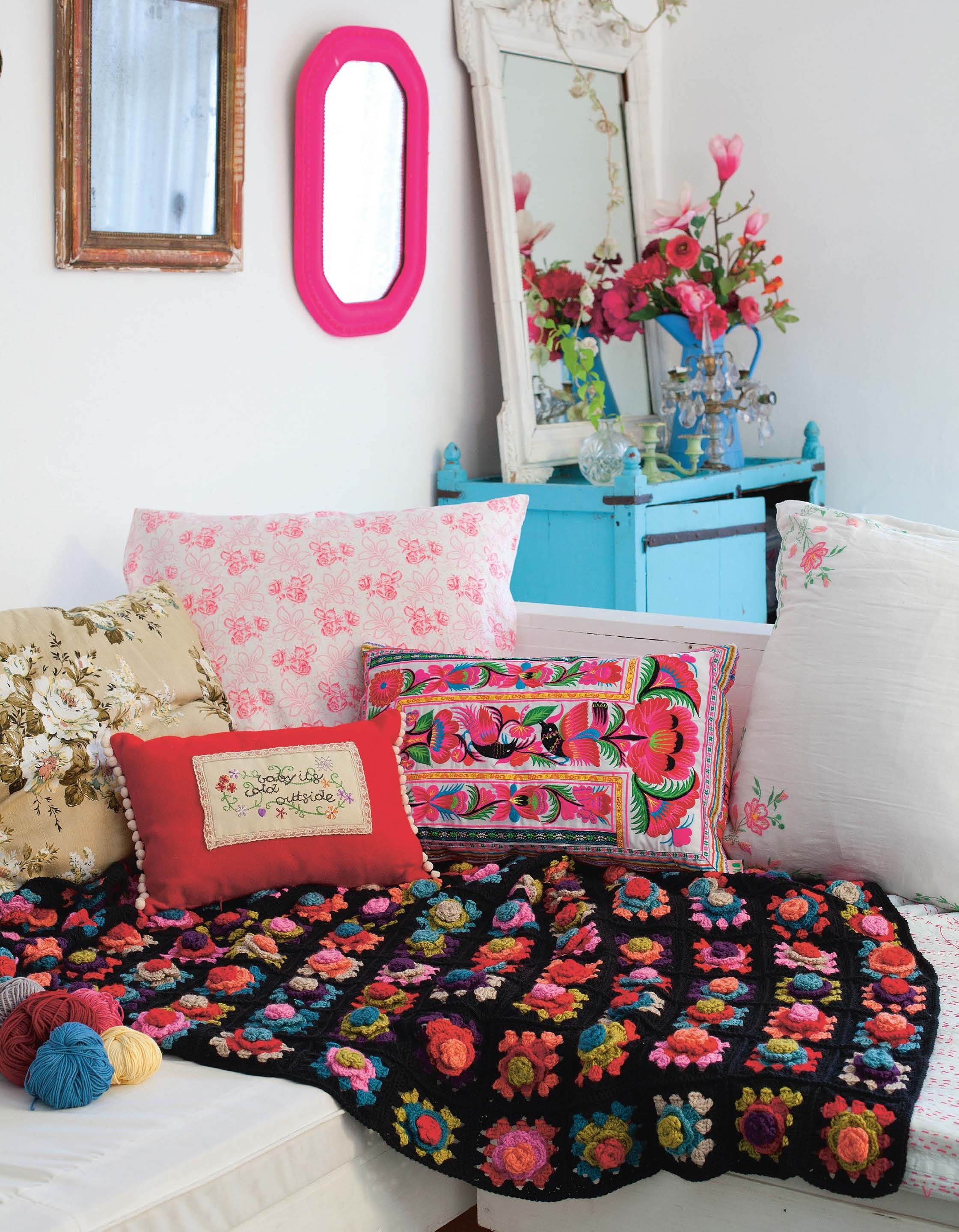 Debbie Bliss Flamenco Blanket Crochet Pattern
