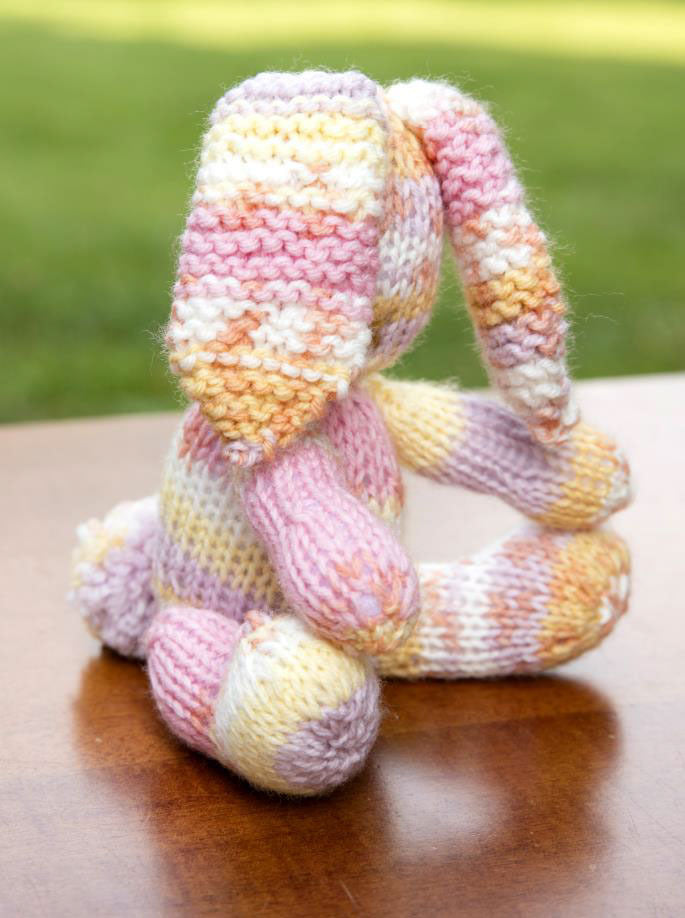 Rabbit Toy Knitting Pattern