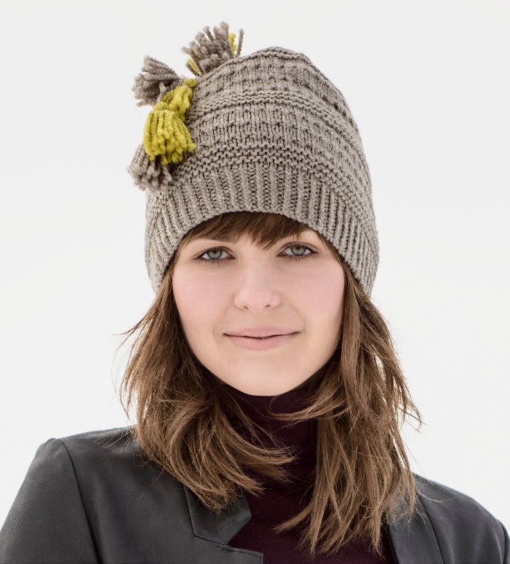Blue Sky Fibers Tonka Bay Toque Hat Knitting Pattern