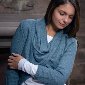 The Fibre Co. Tie Front Cardigan PDF