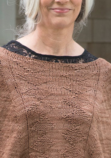 Pend Oreille Poncho Cape Knitting Pattern
