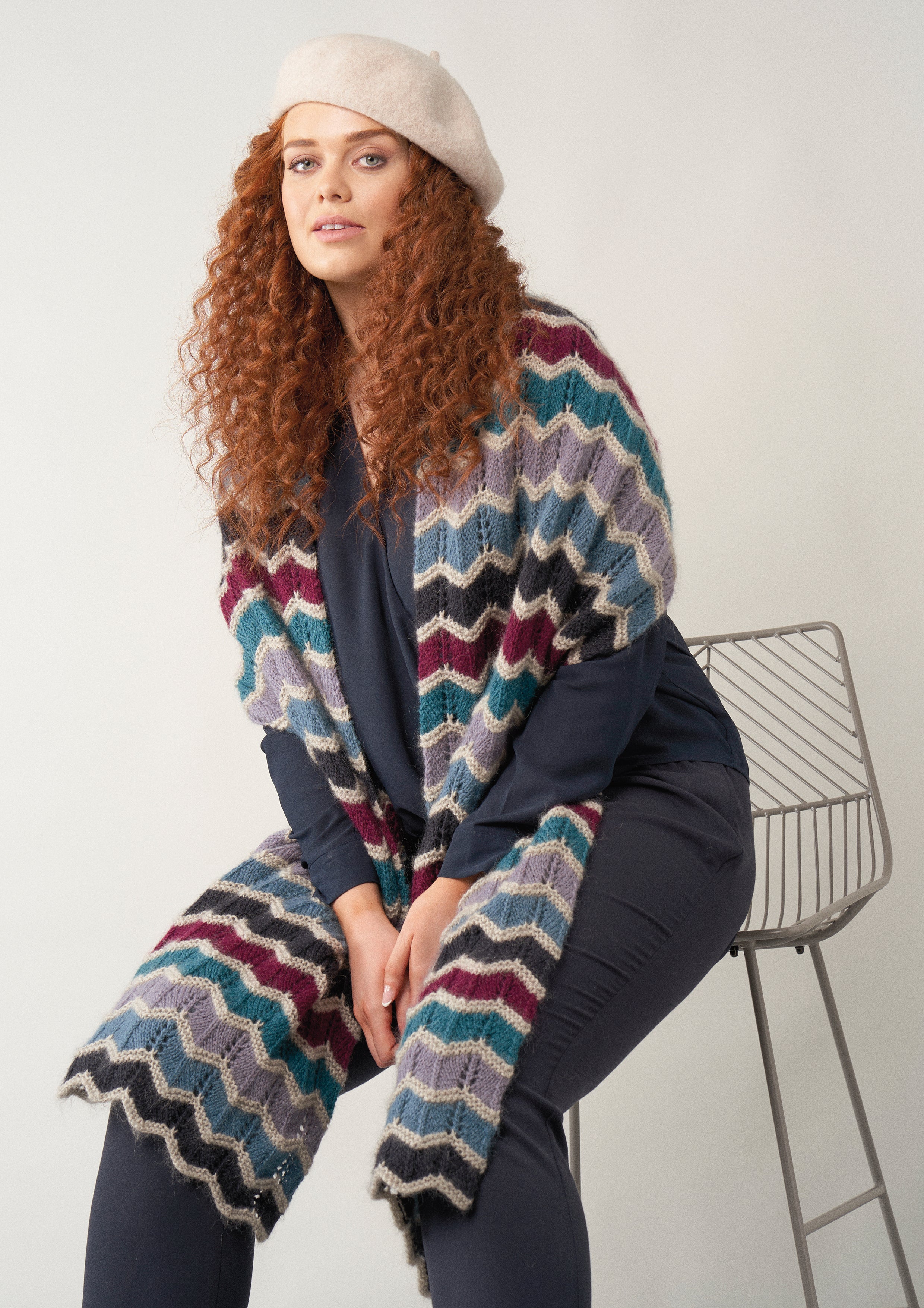 Calypso Shawl Wrap Knitting Pattern