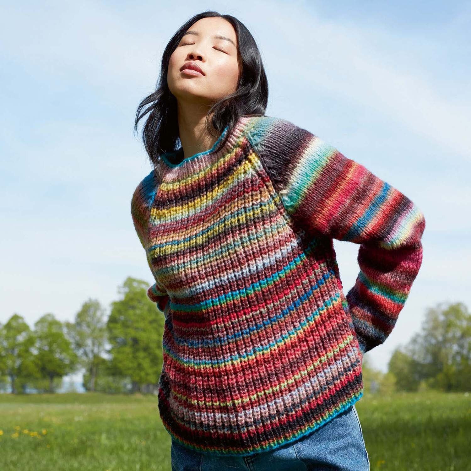 Lang PTO45-04 Sweater Knitting Pattern