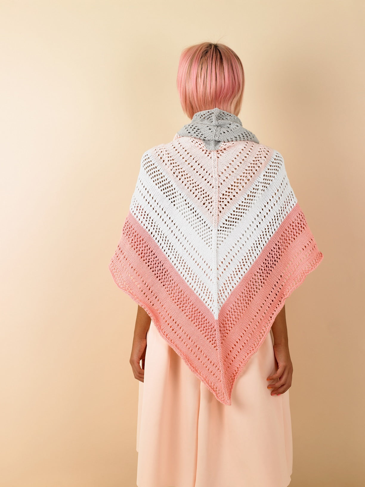 Paintbox Yarns Lollipop Lace Shawl Knitting Pattern
