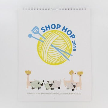 Shop Hop Passport 2016 Knitting Pattern