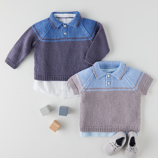 Sirdar Rugby Shirts Knitting Pattern